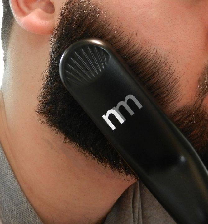 Heated deals beard brush